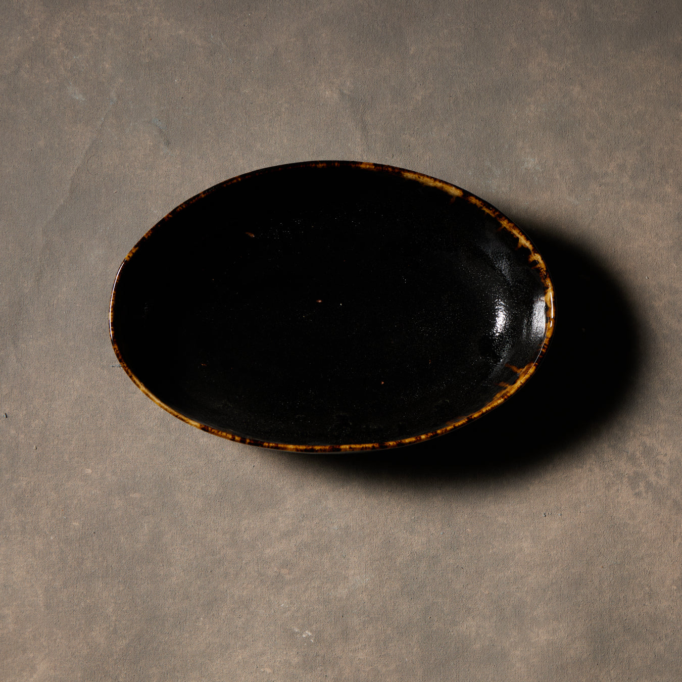 Ciotola ovale profonda di Eiji Matsumura