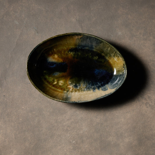 Ciotola ovale profonda di Eiji Matsumura