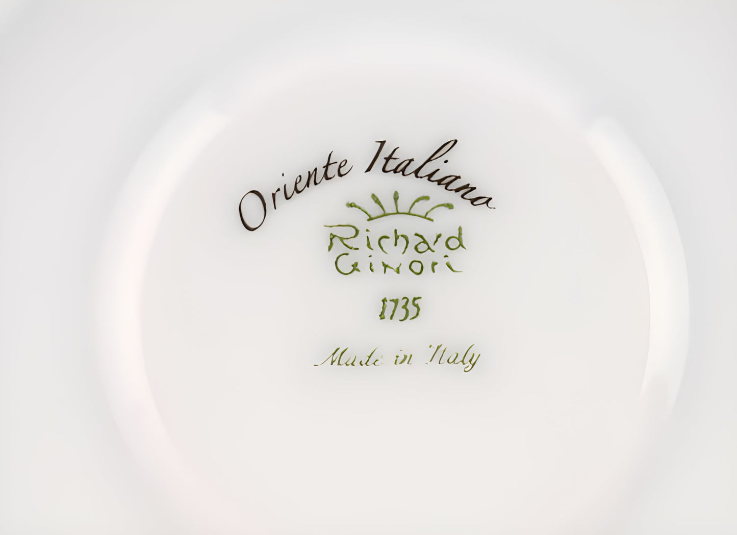 Piattino da caffè Oriente Italiano Albus