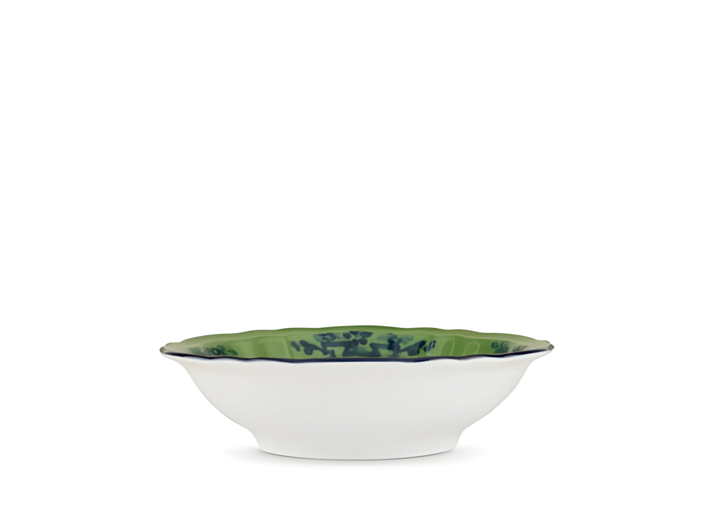 Oriente Italiano Portafrutta piccolo in malachite
