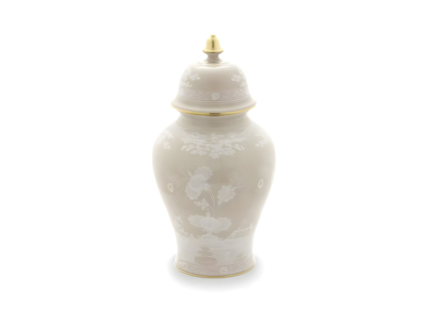 Vaso Potiche Grande Oriente Italiano Meringa