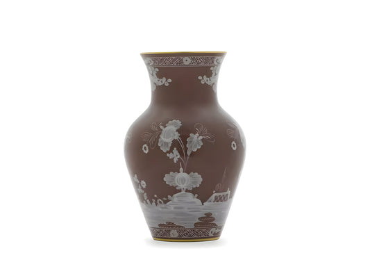 Vaso Oriente Italiano Castagna Ming