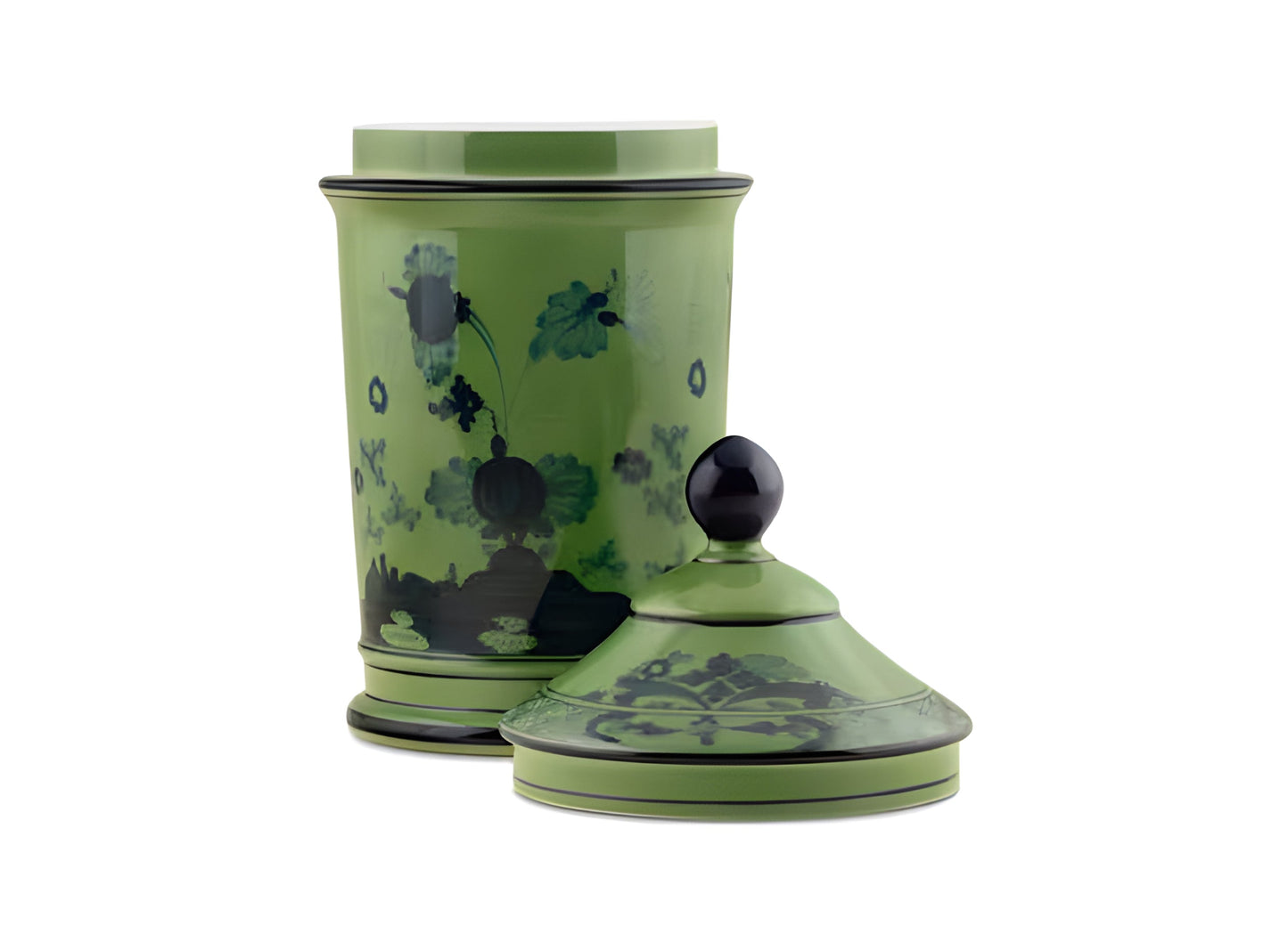 Vaso Oriente Italiano in malachite