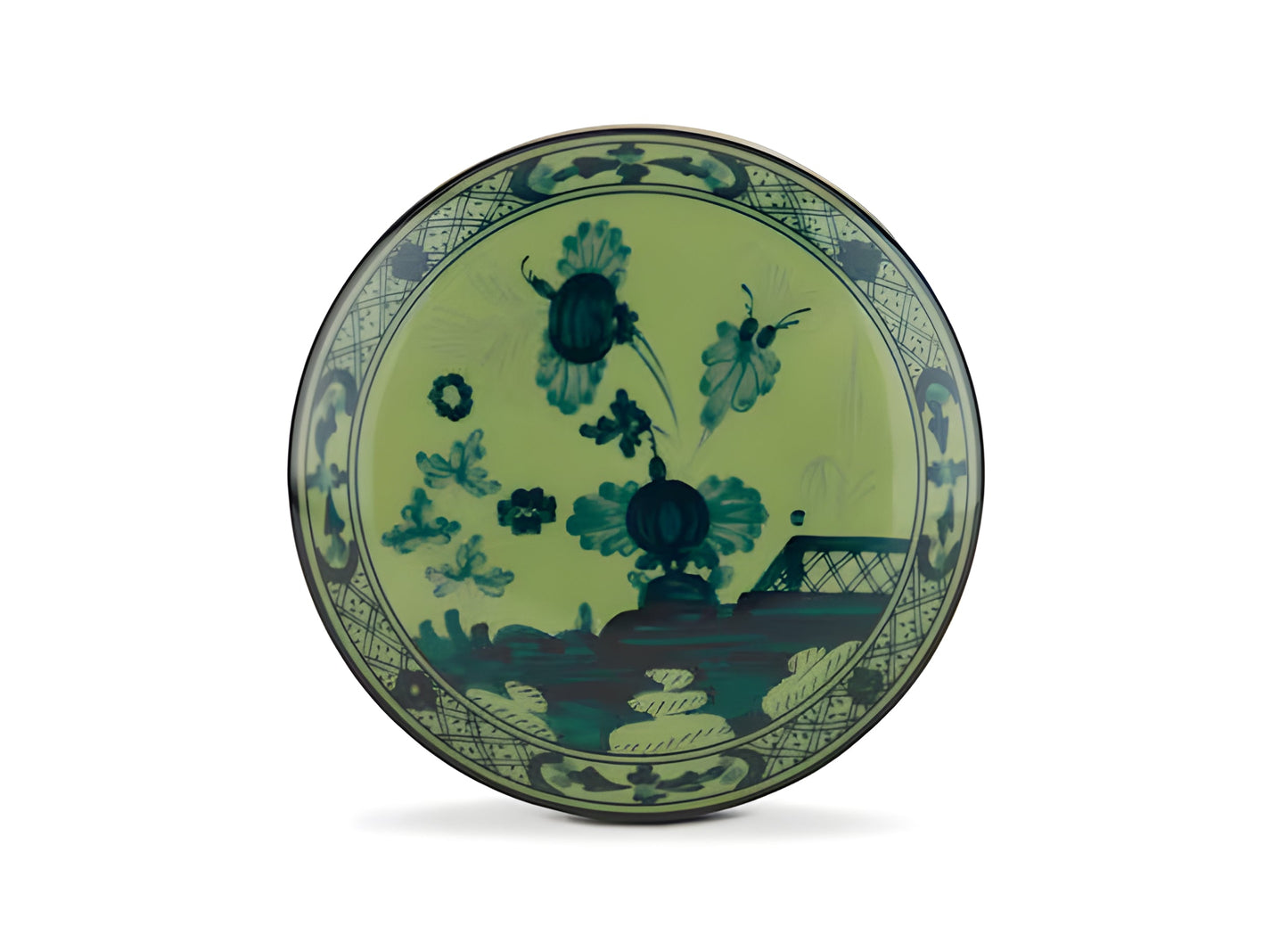 Portagioie Oriente Italiano in malachite