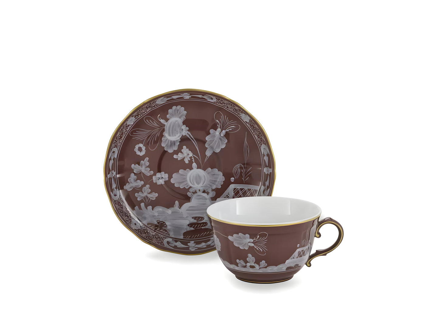 Tazza da Tè Oriente Italiano Castagna