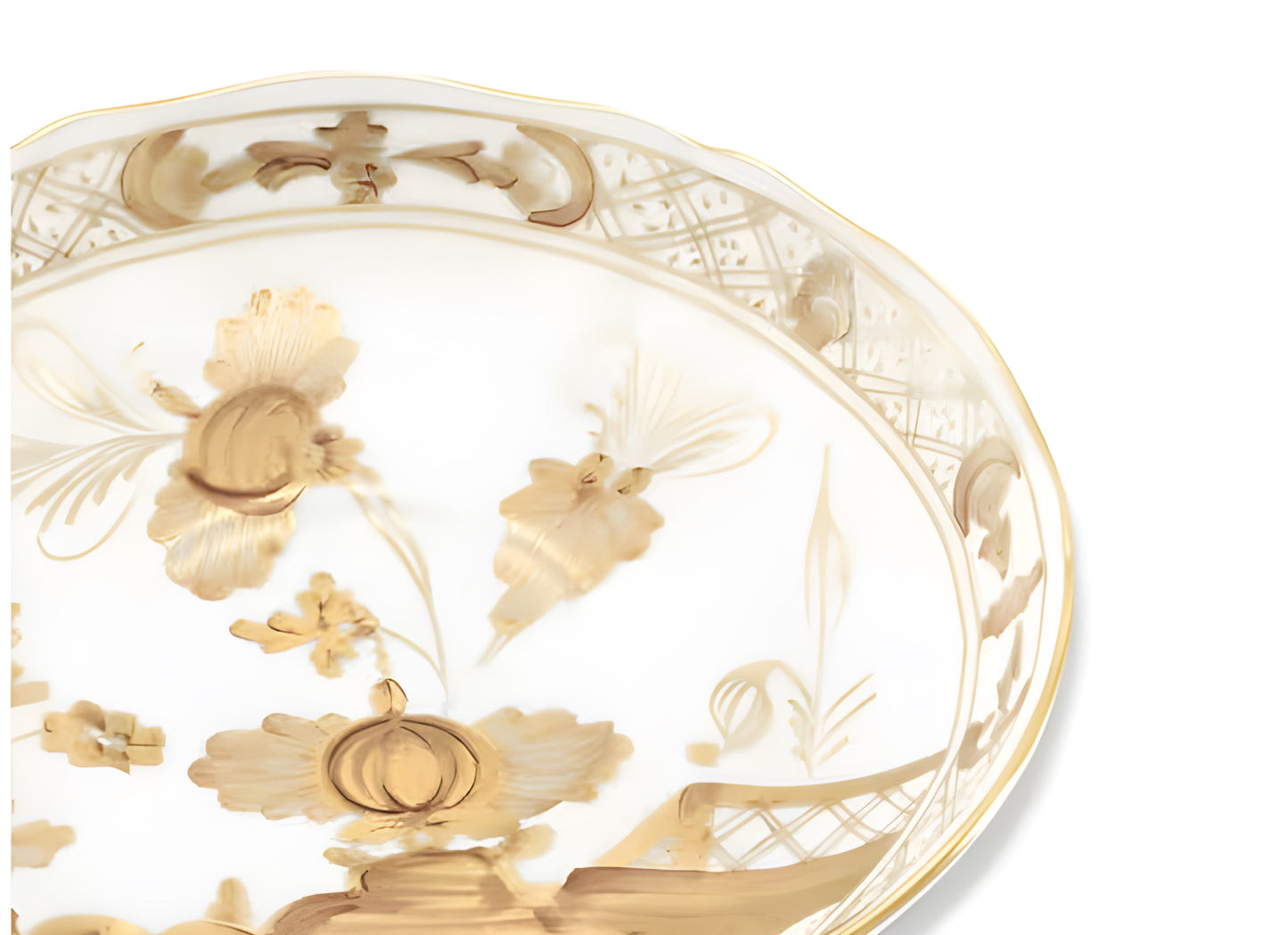 Piattino da tè Oriente Italiano Aurum