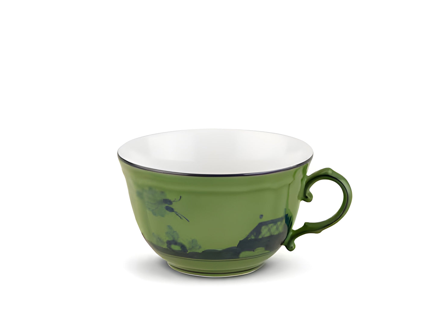 Tazza da tè Oriente Italiano in malachite