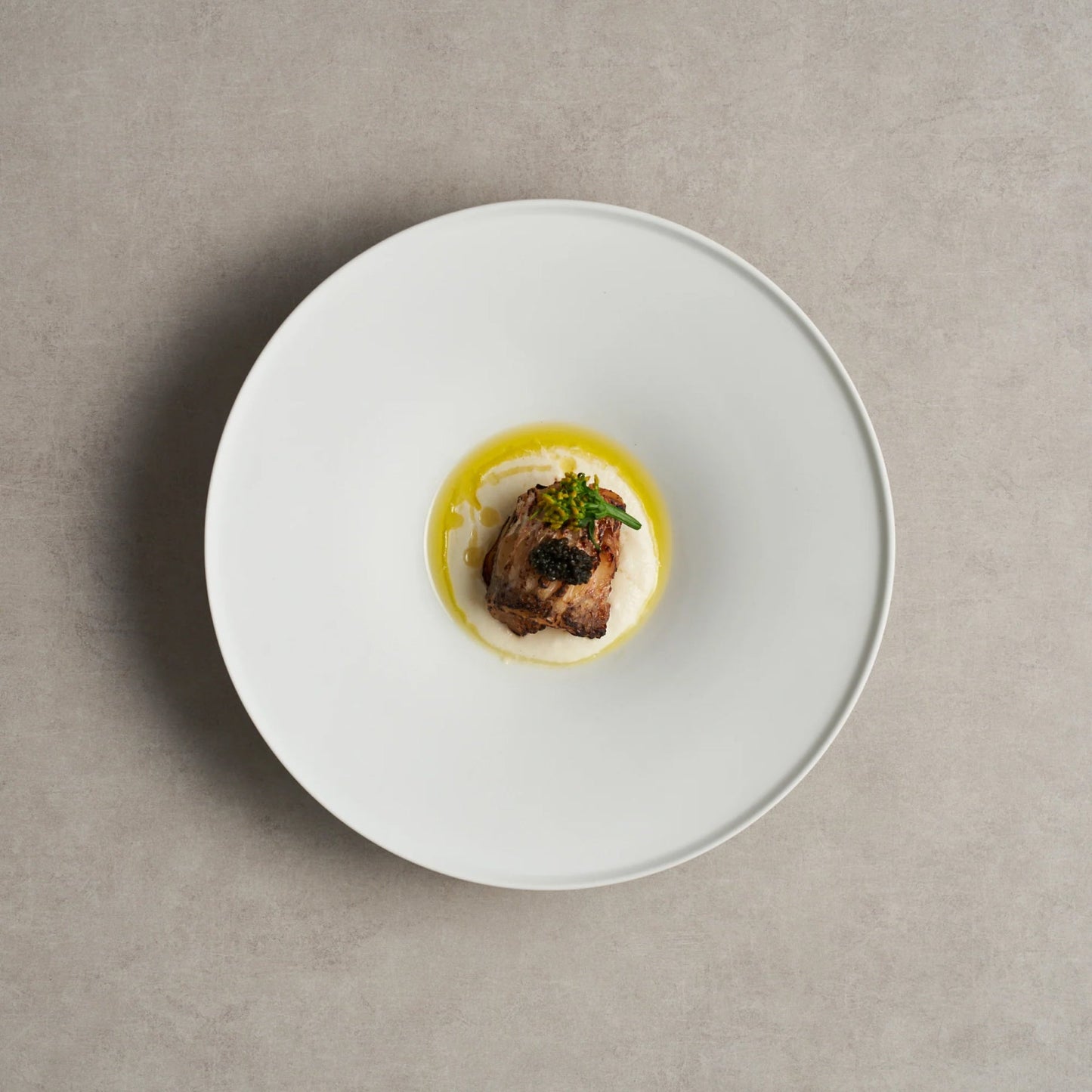 Ciotola con bordo 7 - Bianco opaco