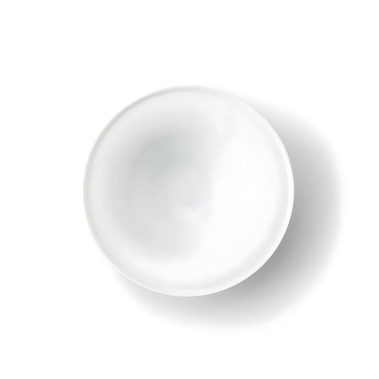 Ciotola con bordo 7 - Bianco smaltato