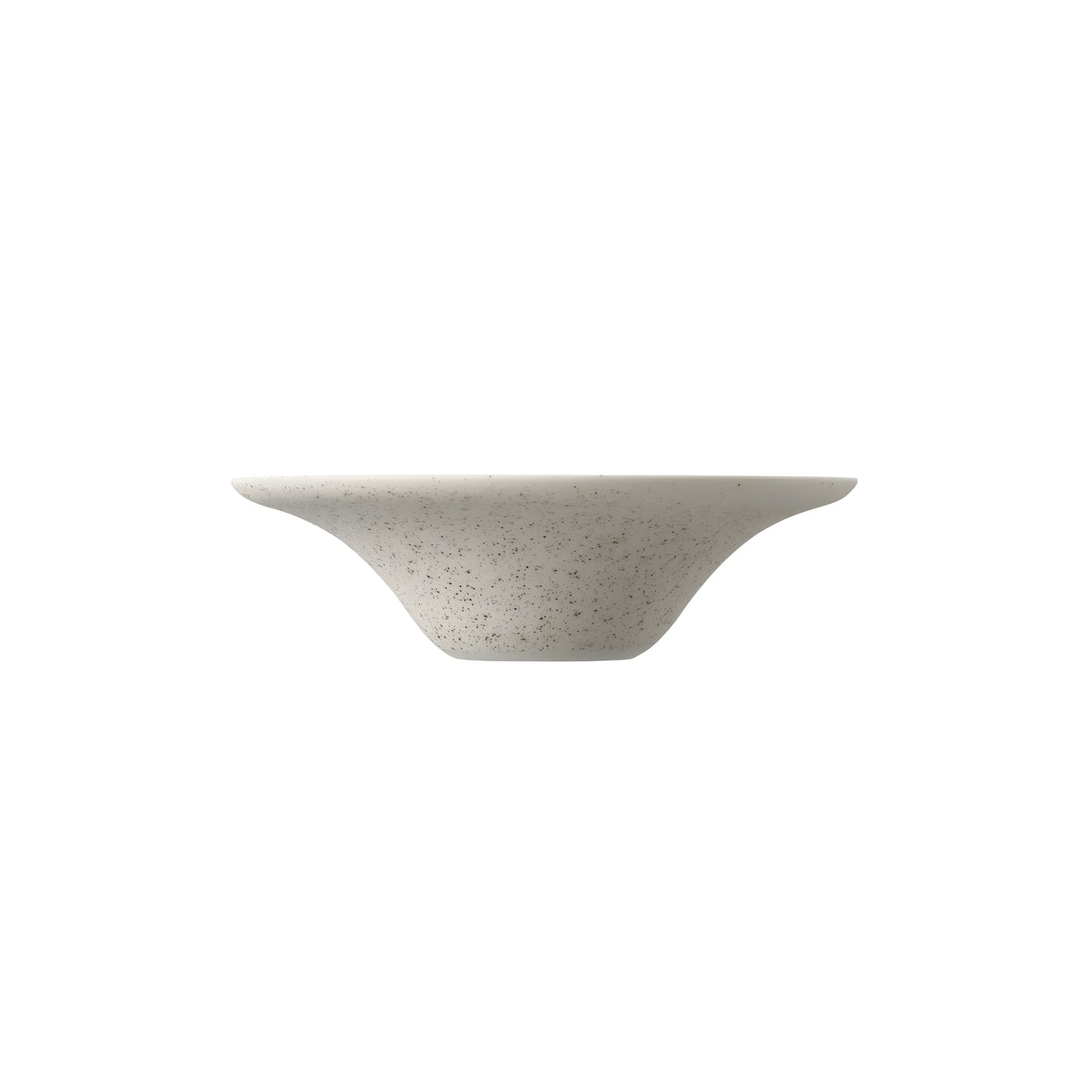 Ciotola con bordo 7 - Nashiji White