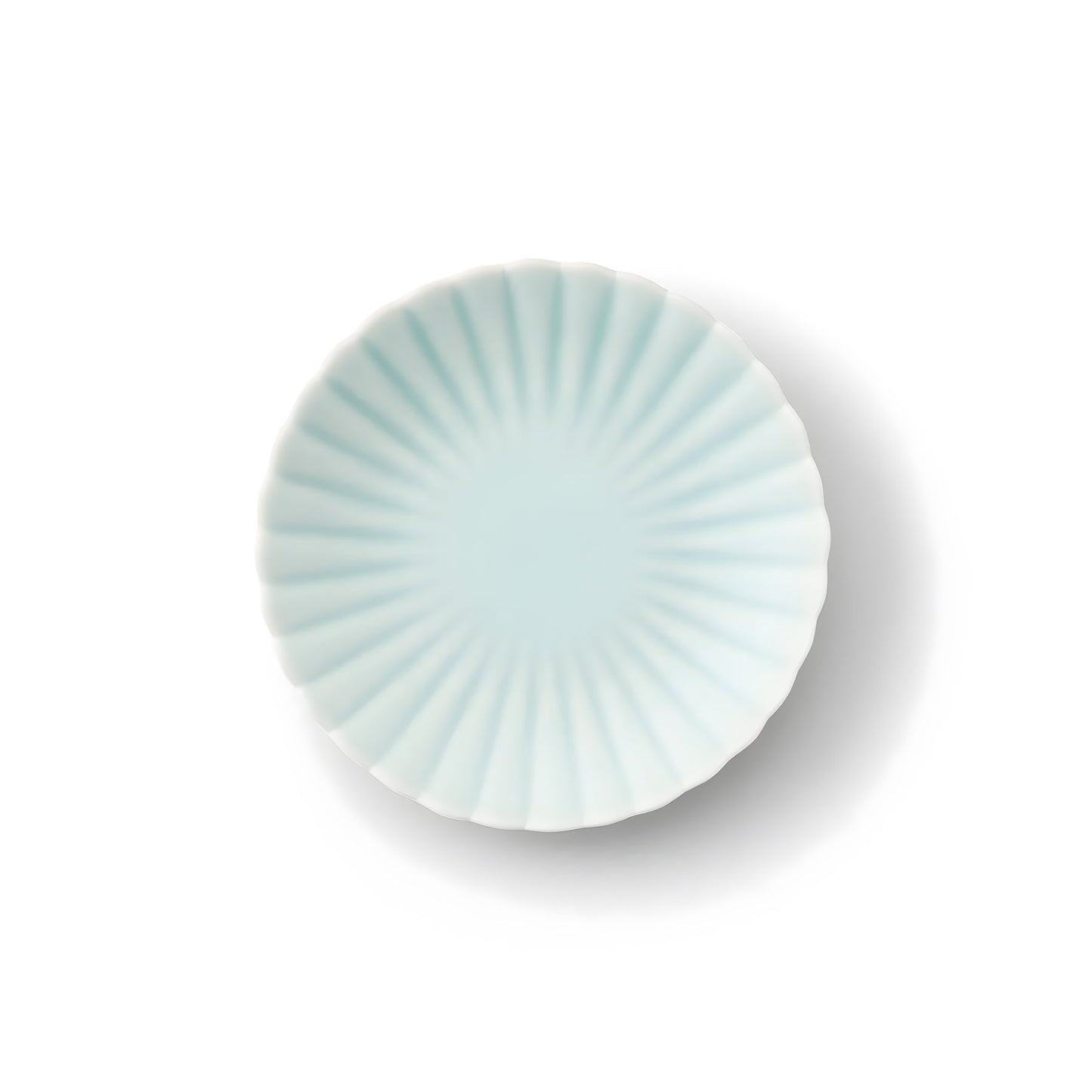 Piatto Kikuwari Celadon umido S