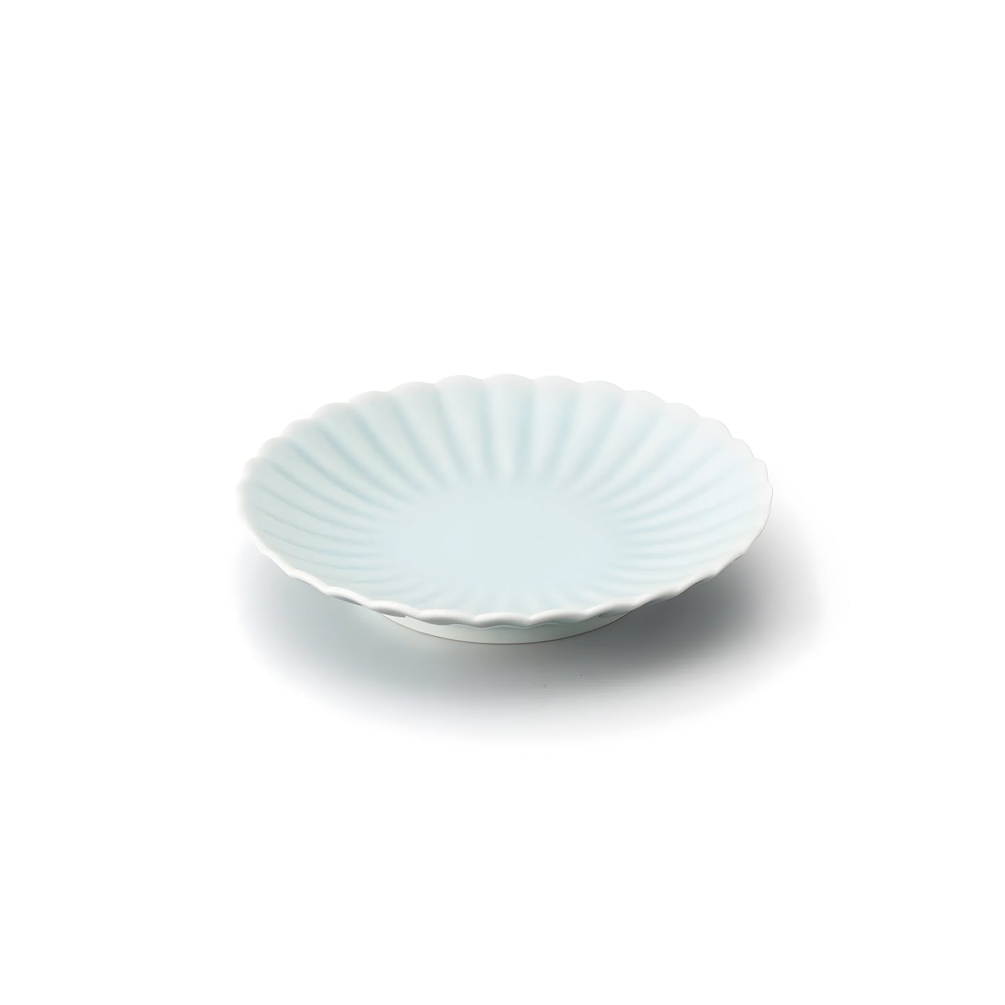Piatto Kikuwari Celadon umido S