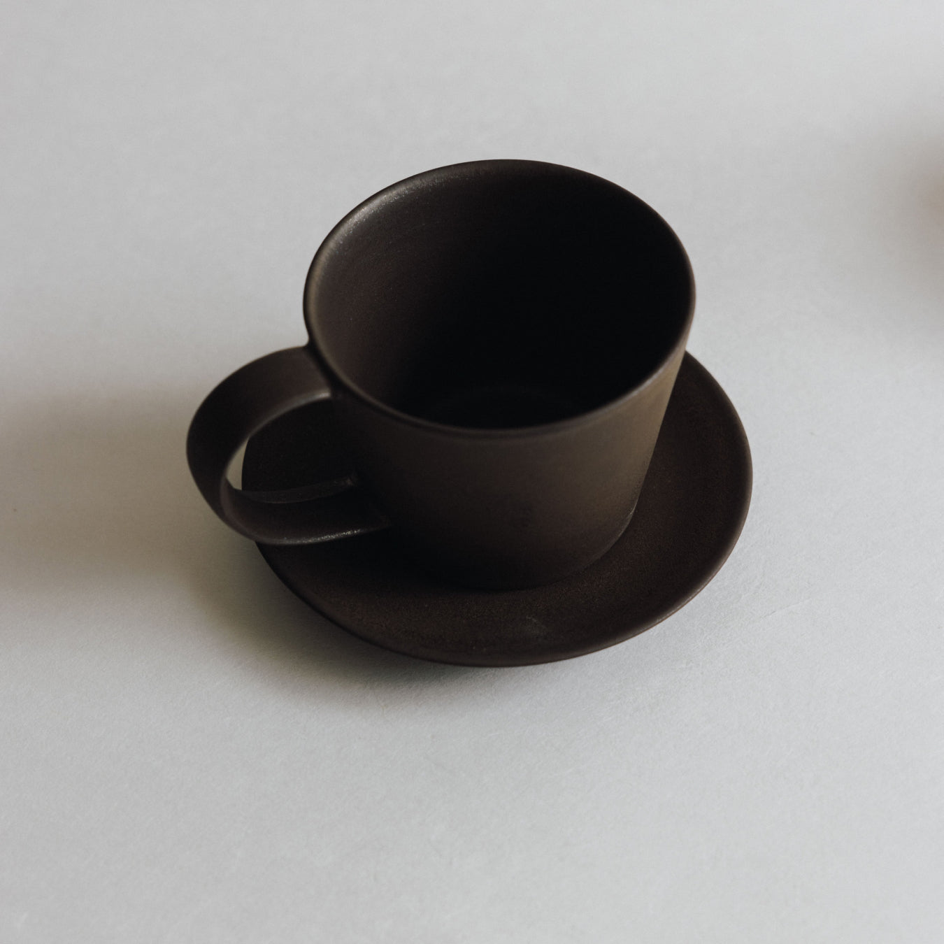 Tazza da caffè e piattino
