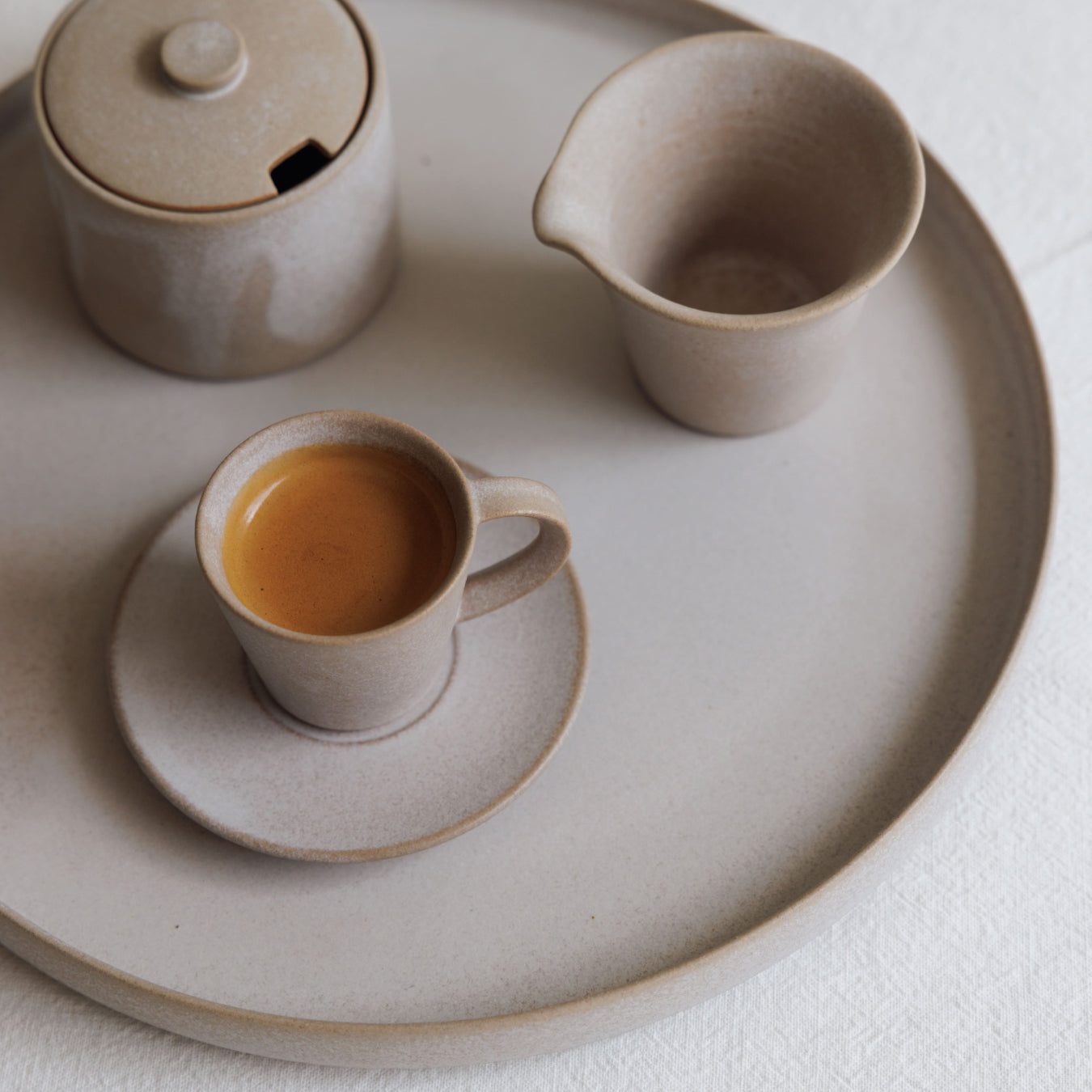 Tazzina da caffè espresso e piattino
