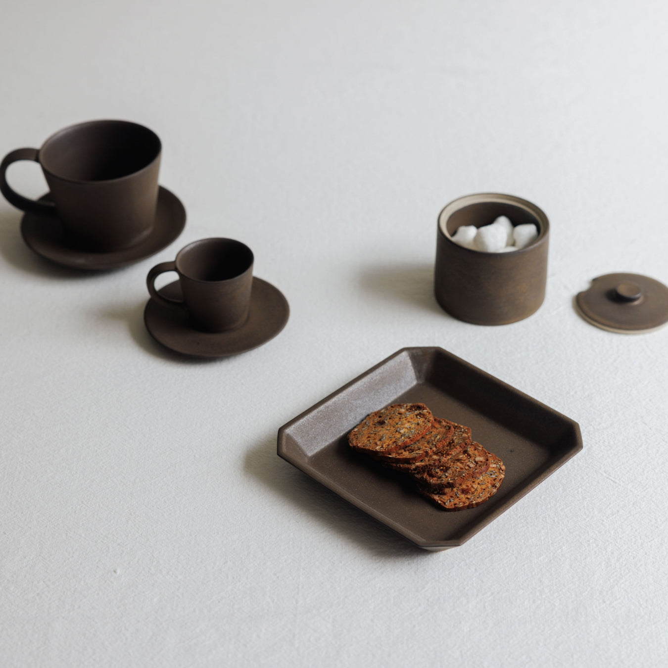 Tazzina da caffè espresso e piattino