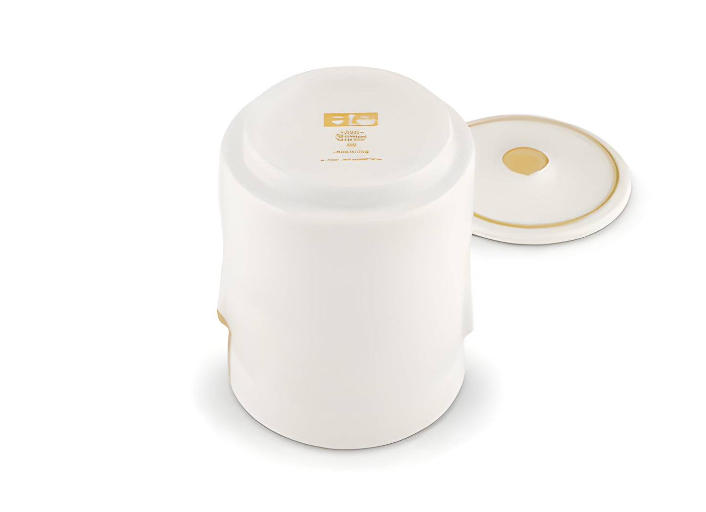 Portacandele bianco LCDC Gold Il Seguace