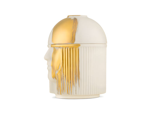 Porta diffusore L'amazzone Bianco LCDC Gold