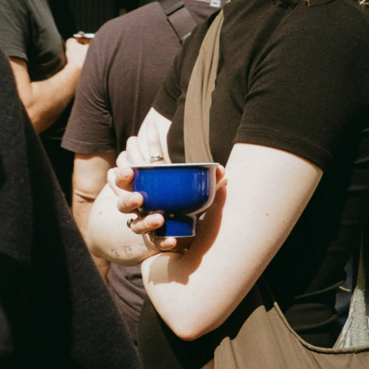 Tazza da tè MANZ blu