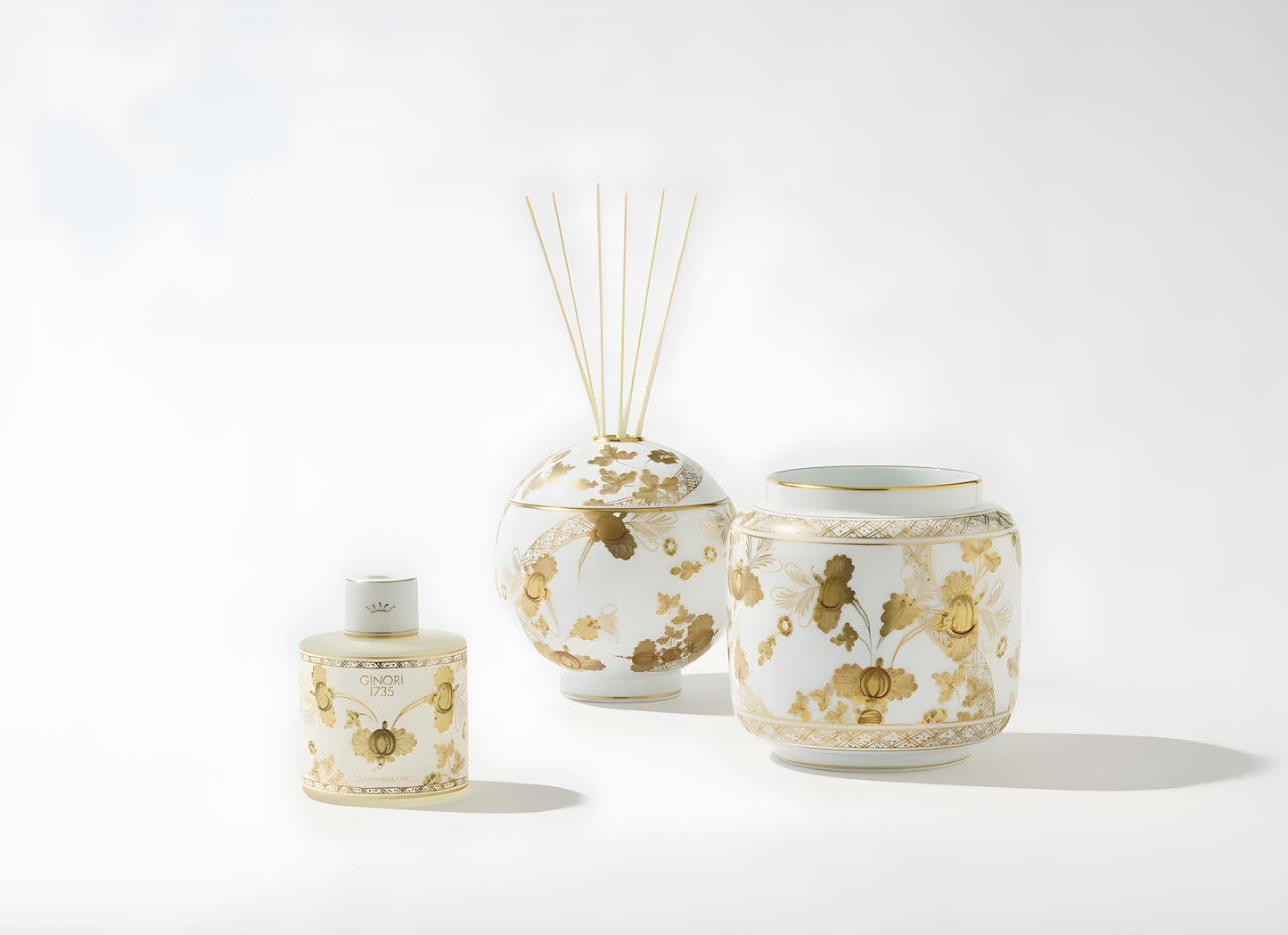 Vaso Porta Diffusore Oriente Italiano Aurum