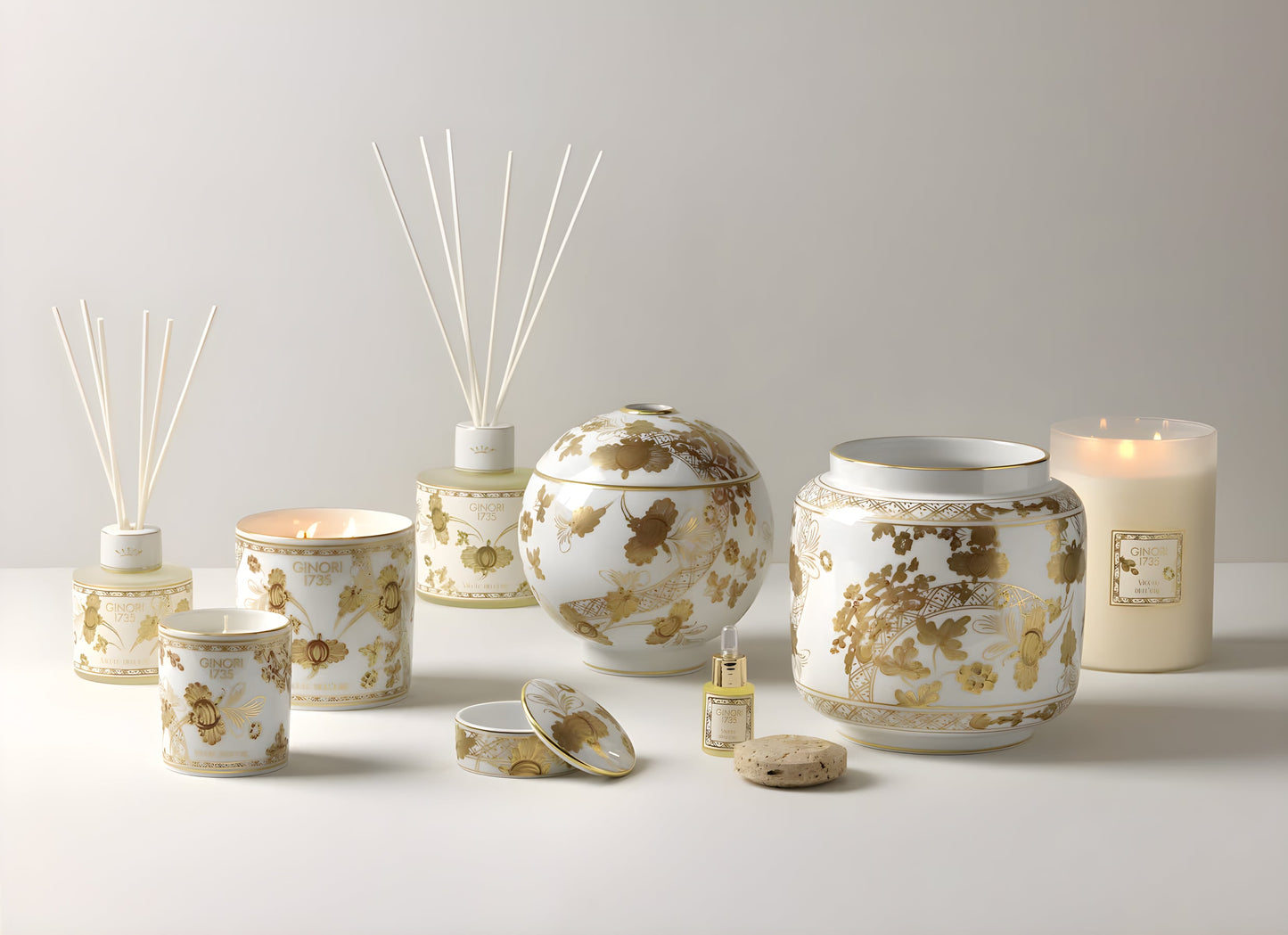 Vaso Porta Diffusore Oriente Italiano Aurum