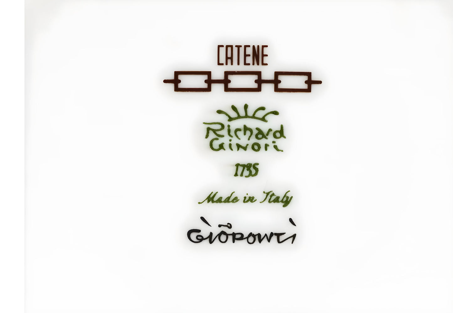 Tazza da tè Catene Ebano