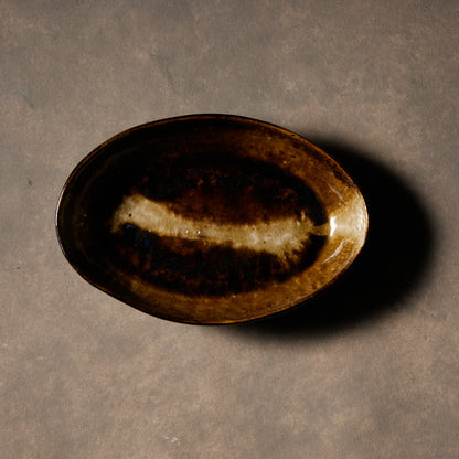 Ciotola ovale profonda di Eiji Matsumura