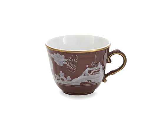 Tazzina da caffè Oriente Italiano Castagna