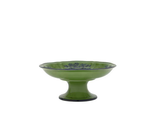 Portafrutta in Malachite Oriente Italiano