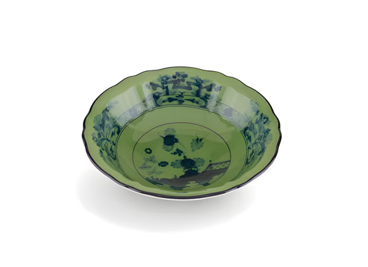 Oriente Italiano Portafrutta piccolo in malachite