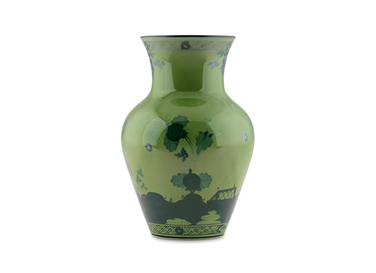 Vaso Ming Oriente Italiano in malachite