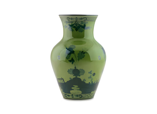 Vaso Ming Oriente Italiano in malachite