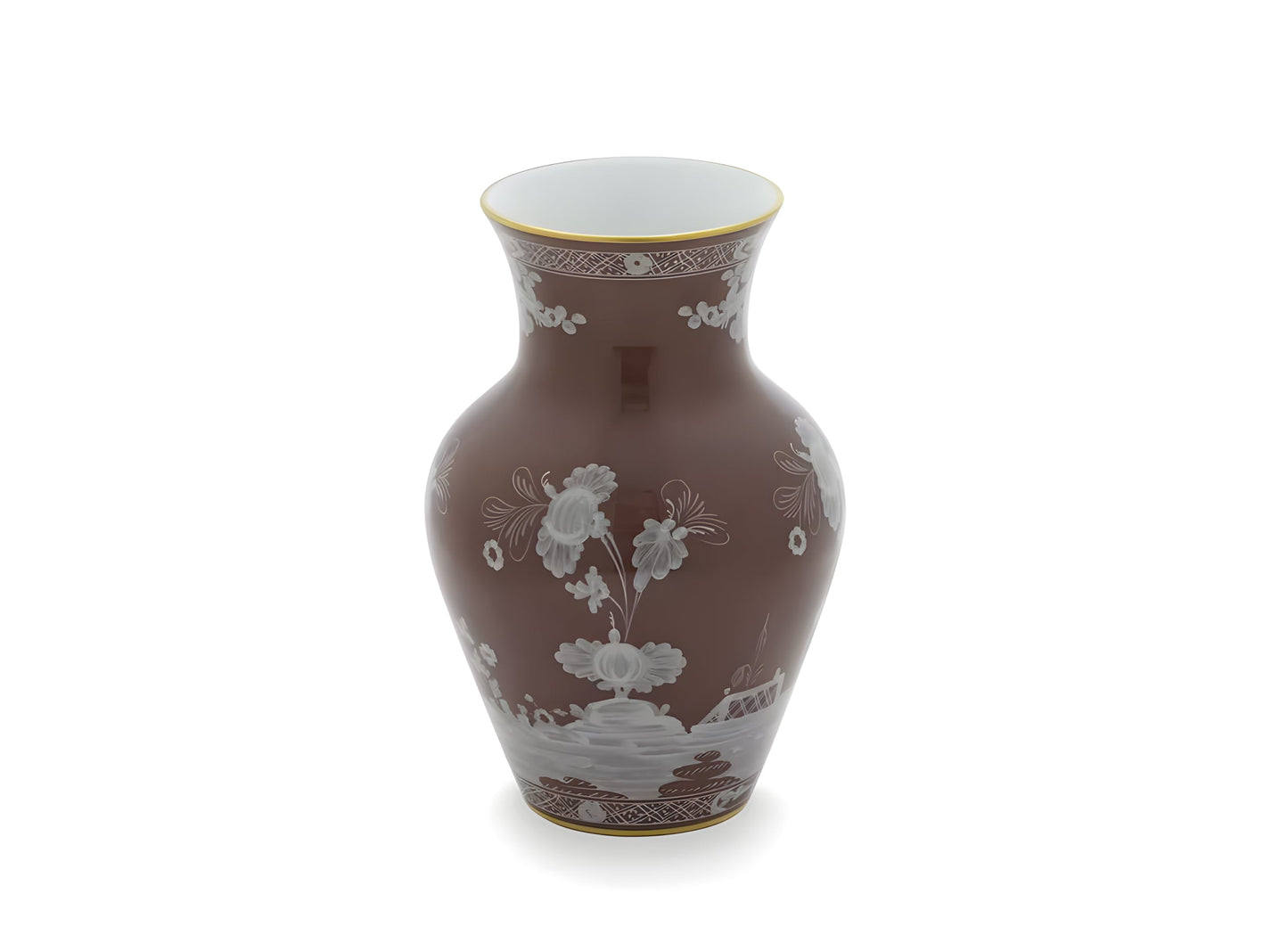 Vaso Oriente Italiano Castagna Ming