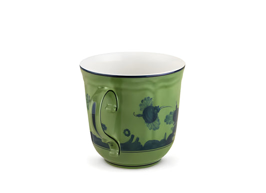 Tazza Oriente Italiano in malachite