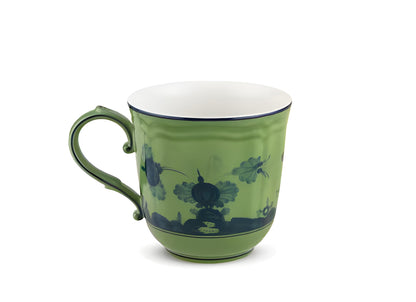 Tazza Oriente Italiano in malachite