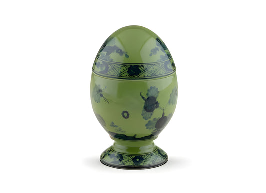 Uovo di malachite Oriente Italiano