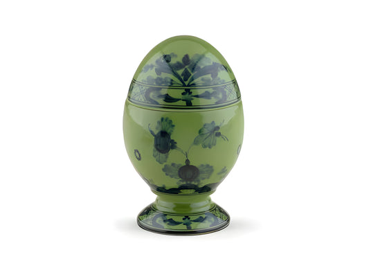Uovo di malachite Oriente Italiano