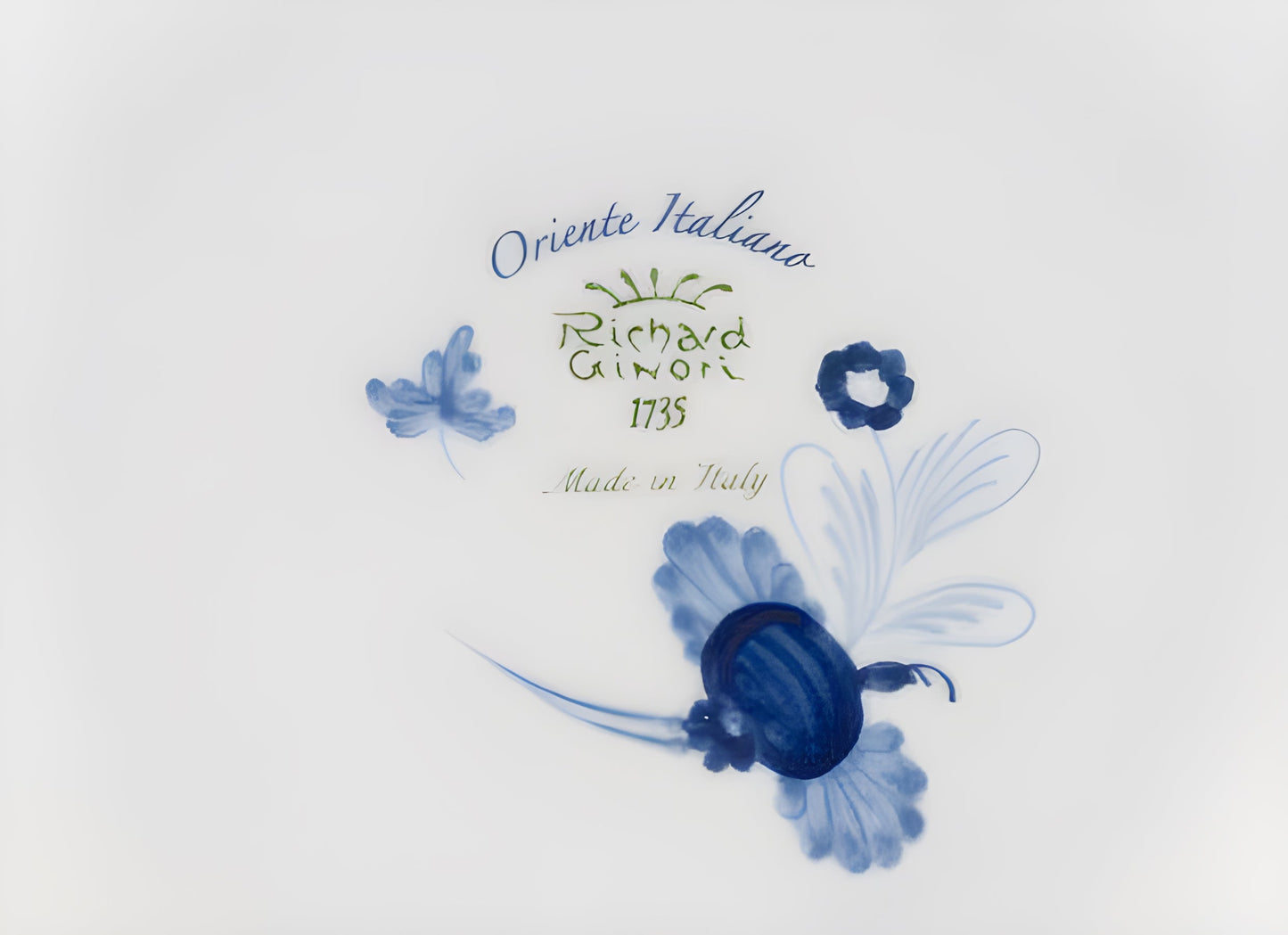 Insalatiera Oriente Italiano in malachite
