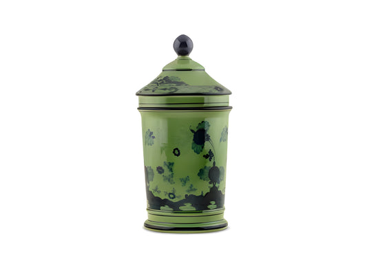 Vaso Oriente Italiano in malachite