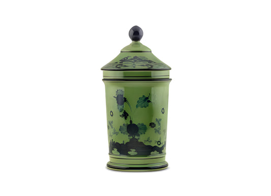 Vaso Oriente Italiano in malachite