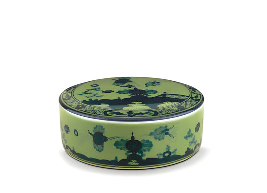 Portagioie Oriente Italiano in malachite