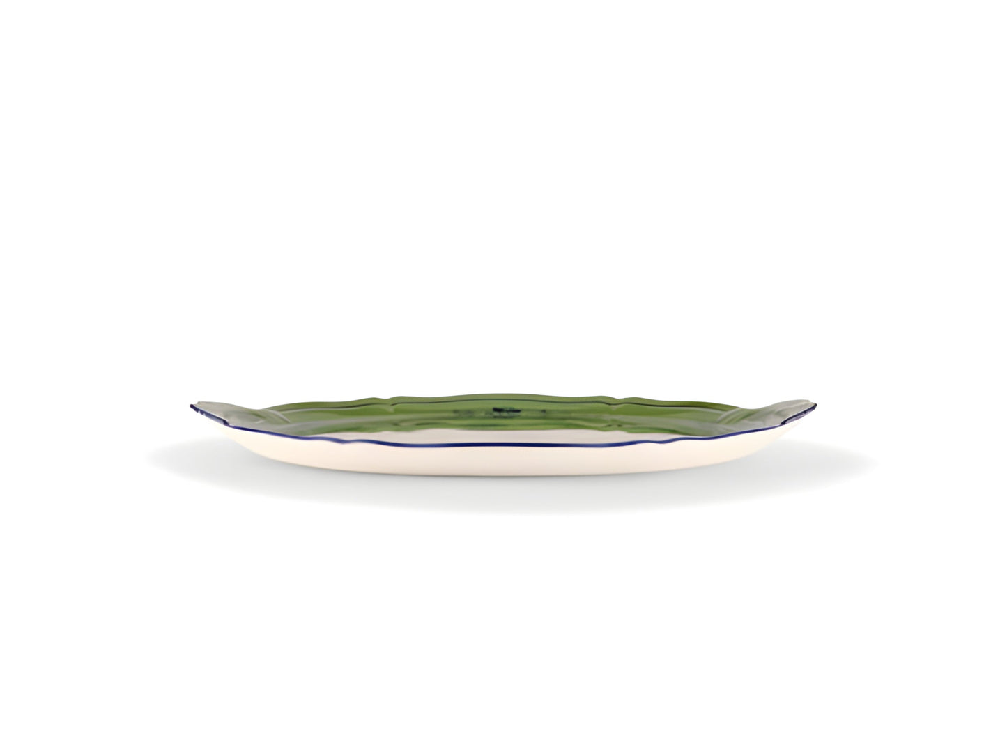 Piatto torta Oriente Italiano in malachite