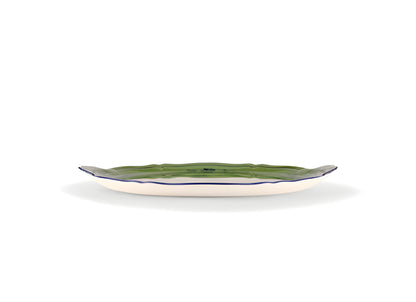Piatto torta Oriente Italiano in malachite