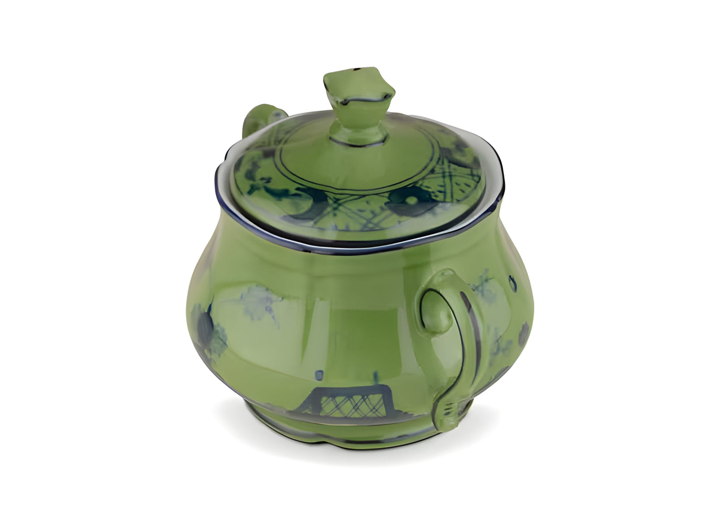 Oriente Italiano Zuccheriera in Malachite