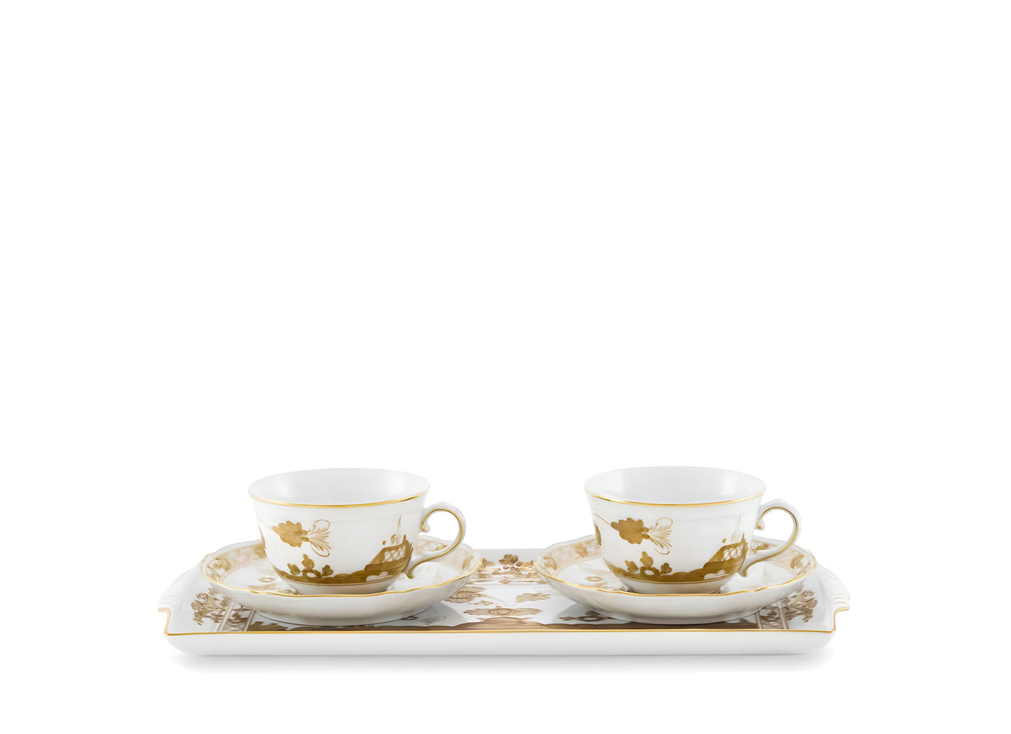 Oriente Italiano Tesori Tea Set per due con vassoio