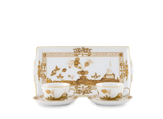Oriente Italiano Tesori Tea Set per due con vassoio