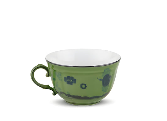Tazza da tè Oriente Italiano in malachite