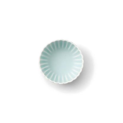 Ciotola piccola Kikuwari Celadon umida