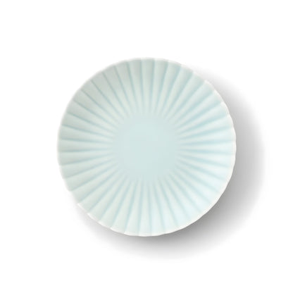 Piatto Kikuwari Celadon umido L