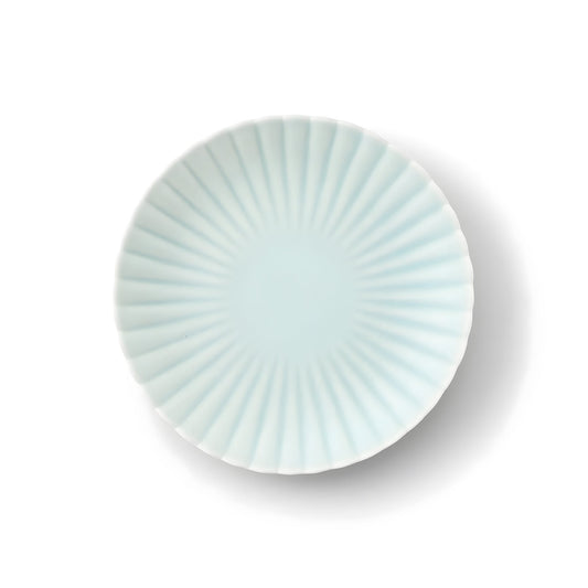 Piatto Kikuwari Celadon umido L