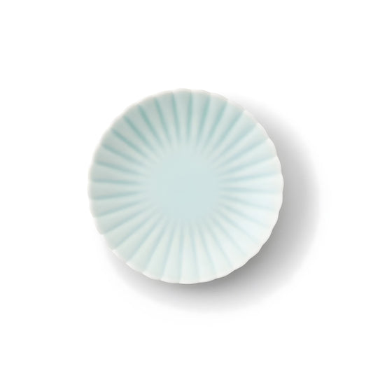 Piatto Kikuwari Celadon umido S